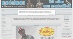 Desktop Screenshot of madelmanyfigurasdeaccion.com